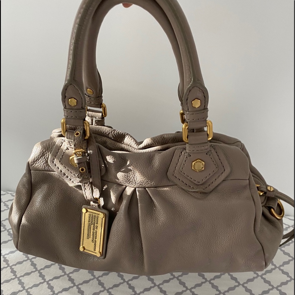 Marc Jacobs Classic Q Baby Groovee Leather Satchel